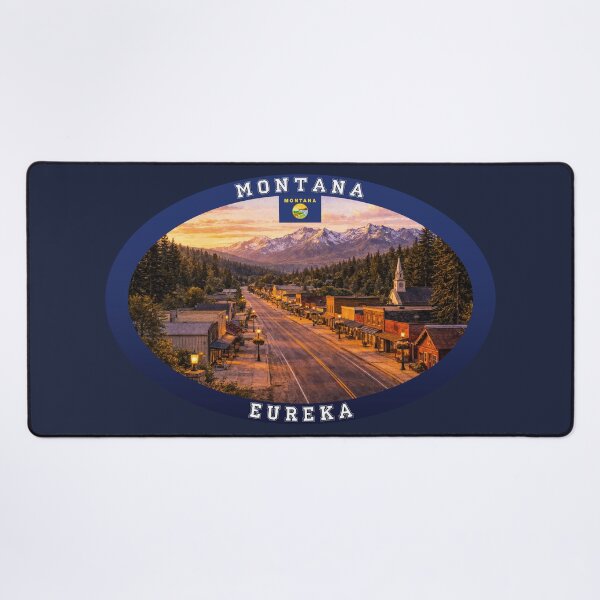 Item preview, Eureka Montana Travel designed and sold by Thistle-TShop.