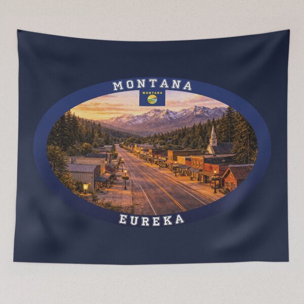 Item preview, Eureka Montana Travel designed and sold by Thistle-TShop.