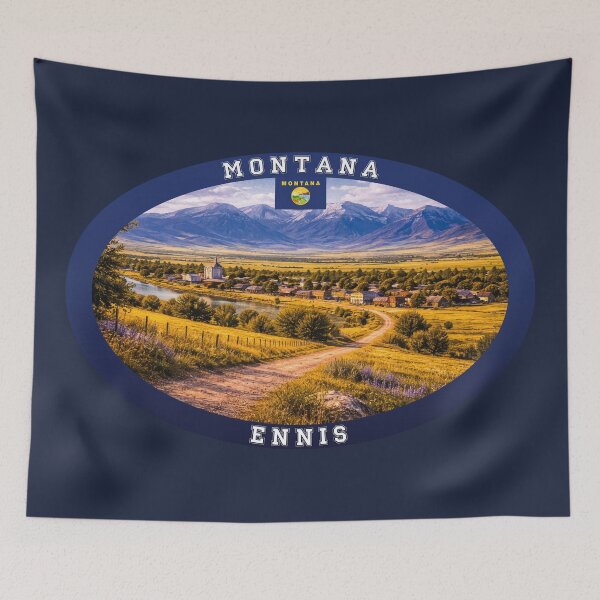 Item preview, Ennis Montana Travel designed and sold by Thistle-TShop.