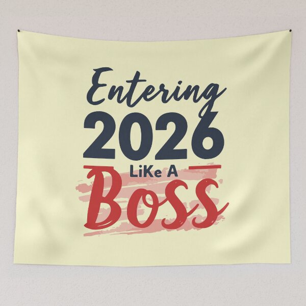 Item preview, Entering 2026 Like a Boss New Year designed and sold by DavidTeeStudio.