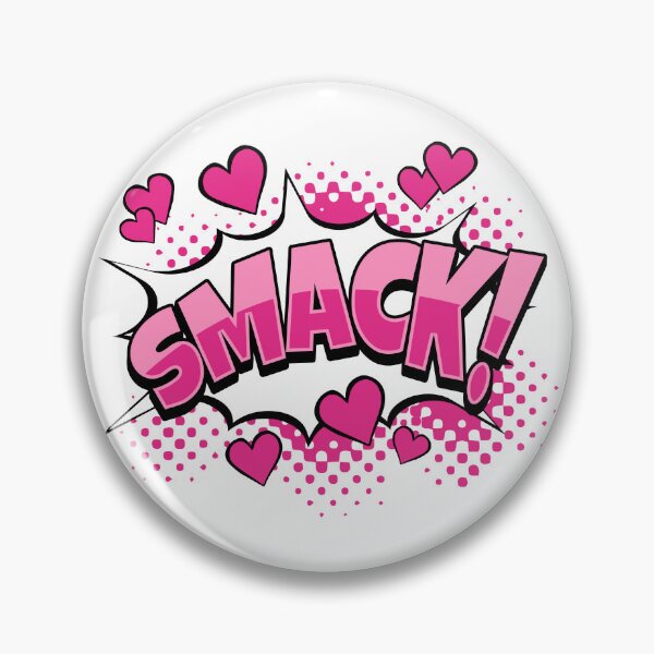 Item preview, Bold pop art design with the word "SMACK!" and playful heart motifs. designed and sold by New Vision by ToMz.