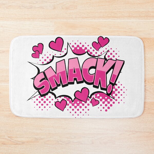 Item preview, Bold pop art design with the word "SMACK!" and playful heart motifs. designed and sold by New Vision by ToMz.