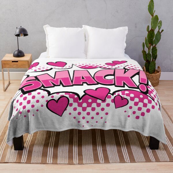 Item preview, Bold pop art design with the word "SMACK!" and playful heart motifs. designed and sold by New Vision by ToMz.