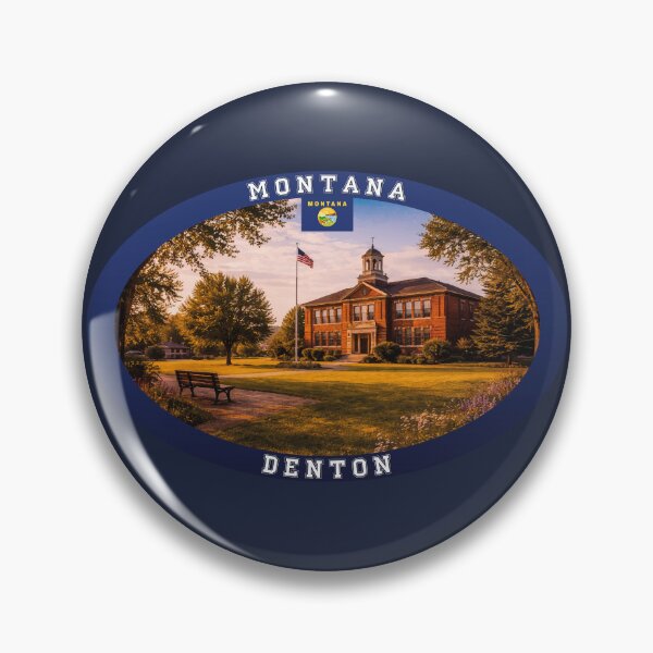 Item preview, Denton Montana Travel designed and sold by Thistle-TShop.