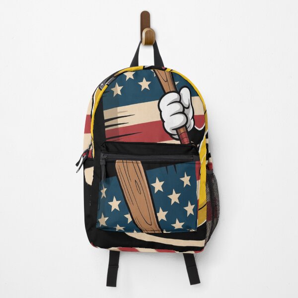 Item preview, Banana Playing Baseball Fruit Lover Baseball Player flag usa designed and sold by orlodrake.