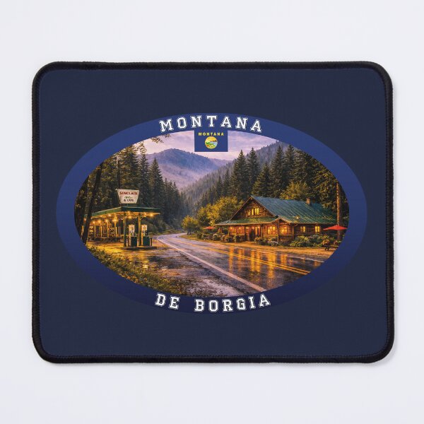 Item preview, De Borgia Montana Travel designed and sold by Thistle-TShop.