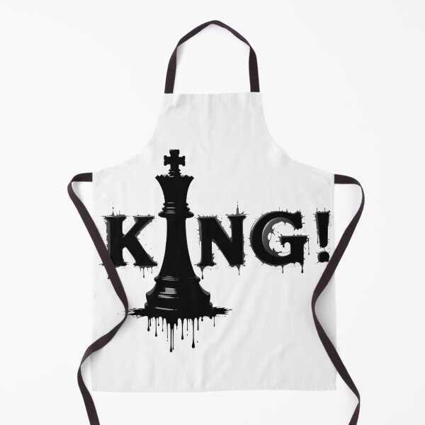 Item preview, KING – Dripping Power Symbol with Chess Iconography designed and sold by PixelVibe782.