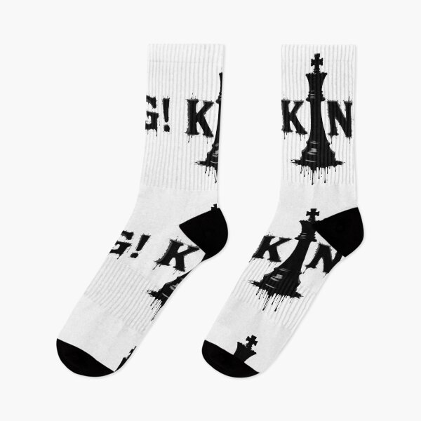Item preview, KING – Dripping Power Symbol with Chess Iconography designed and sold by PixelVibe782.