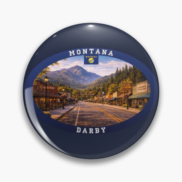 Item preview, Darby Montana Travel designed and sold by Thistle-TShop.