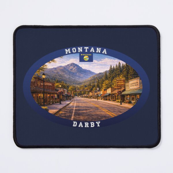 Item preview, Darby Montana Travel designed and sold by Thistle-TShop.