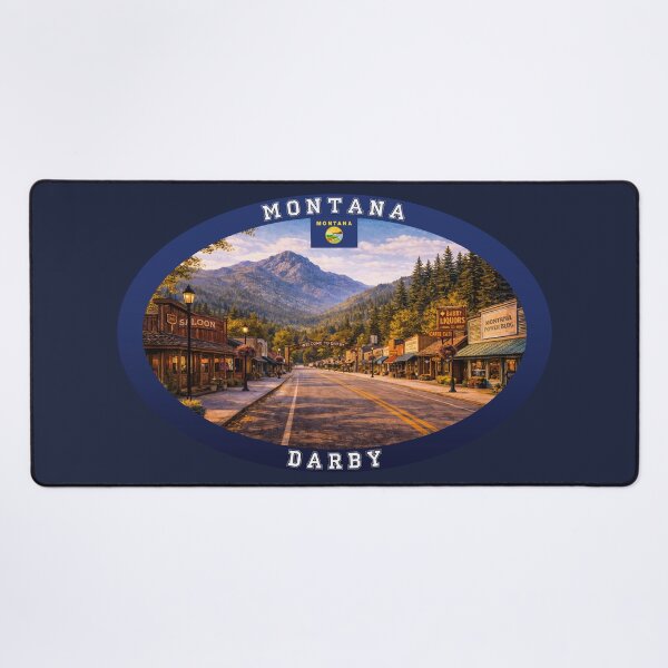 Item preview, Darby Montana Travel designed and sold by Thistle-TShop.