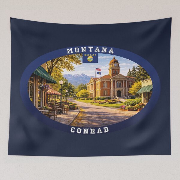Item preview, Conrad Montana Travel designed and sold by Thistle-TShop.