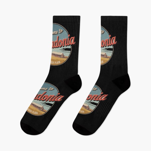 Item preview, Welcome to Balladonia — Nullarbor Roadhouse Vintage Travel Sticker designed and sold by Random Designs.