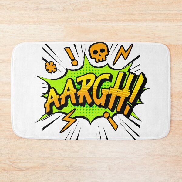 Item preview, Loud comic statement with the explosive lettering "AARGH!" in garish pop art style. designed and sold by New Vision by ToMz.
