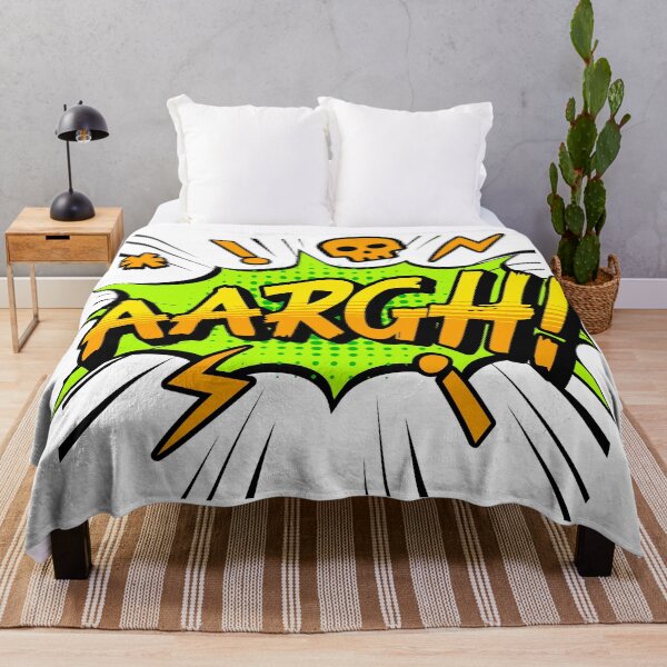 Item preview, Loud comic statement with the explosive lettering "AARGH!" in garish pop art style. designed and sold by New Vision by ToMz.