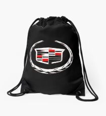 cadillac vintage car Drawstring Bag