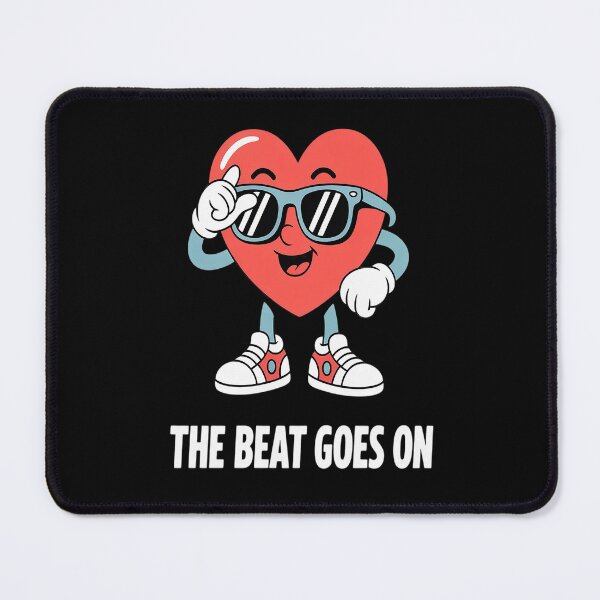 Item preview, Heart Attack Survivor Dabbing Heart The Beat Goes On designed and sold by Lucaseinar.
