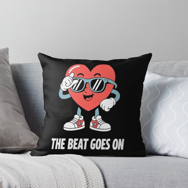 Item preview, Heart Attack Survivor Dabbing Heart The Beat Goes On designed and sold by Lucaseinar.