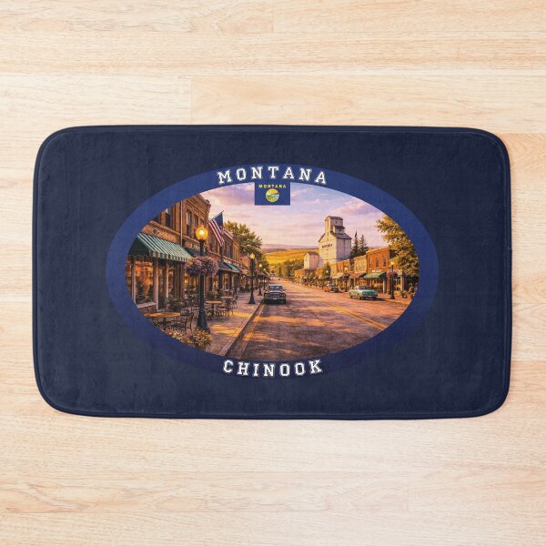 Item preview, Chinook Montana Travel designed and sold by Thistle-TShop.