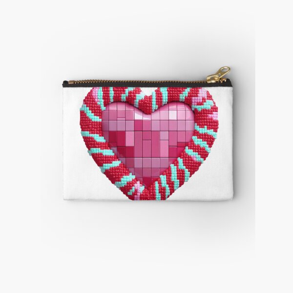 Item preview, 2D Pixel Candy Heart Icon Valentine Day Flat Sprite Sweet Love Symbol designed and sold by BankMano.