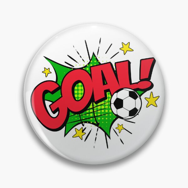 Item preview, Dynamic comic motif with the word "GOAL!" and football in an energetic pop art style. designed and sold by New Vision by ToMz.