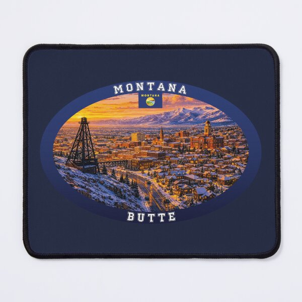 Item preview, Butte Montana Travel designed and sold by Thistle-TShop.