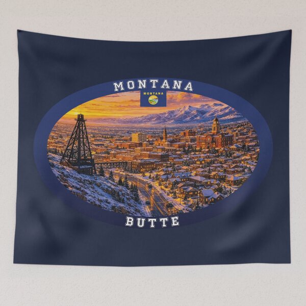 Item preview, Butte Montana Travel designed and sold by Thistle-TShop.