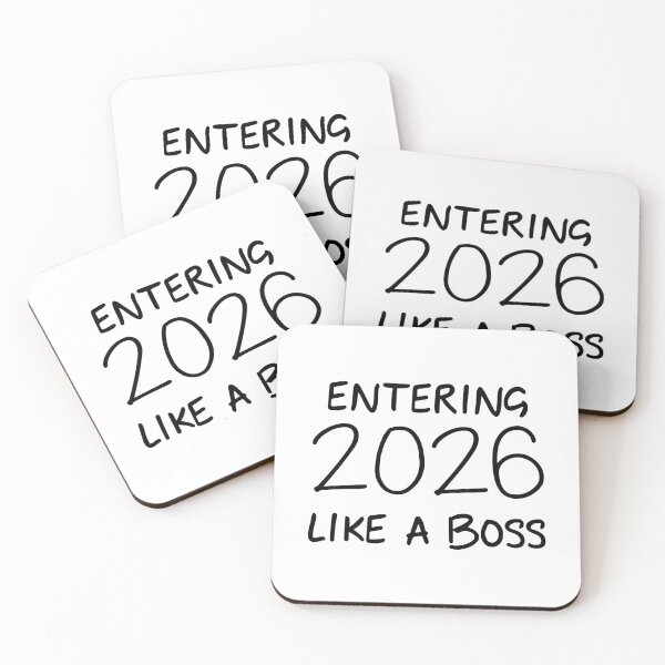 Item preview, Entering 2026 Like a Boss New Year Typography designed and sold by DavidTeeStudio.