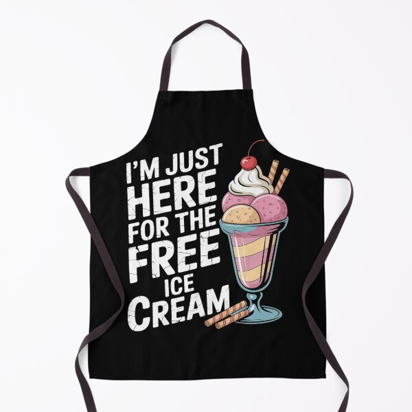 Item preview, Funny I'm Just Here For The Free Ice Cream Cruise Vacation designed and sold by Tatianamiobi.