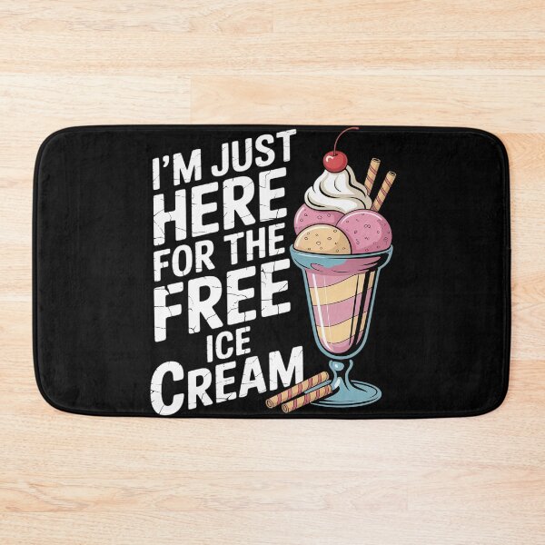 Item preview, Funny I'm Just Here For The Free Ice Cream Cruise Vacation designed and sold by Tatianamiobi.