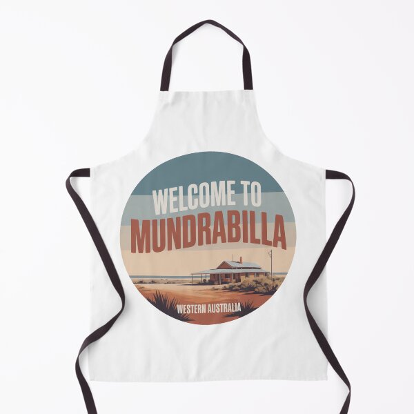 Item preview, Mundrabilla — Nullarbor Roadhouse Vintage Travel Sticker designed and sold by Random Designs.