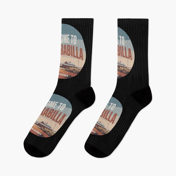 Item preview, Mundrabilla — Nullarbor Roadhouse Vintage Travel Sticker designed and sold by Random Designs.