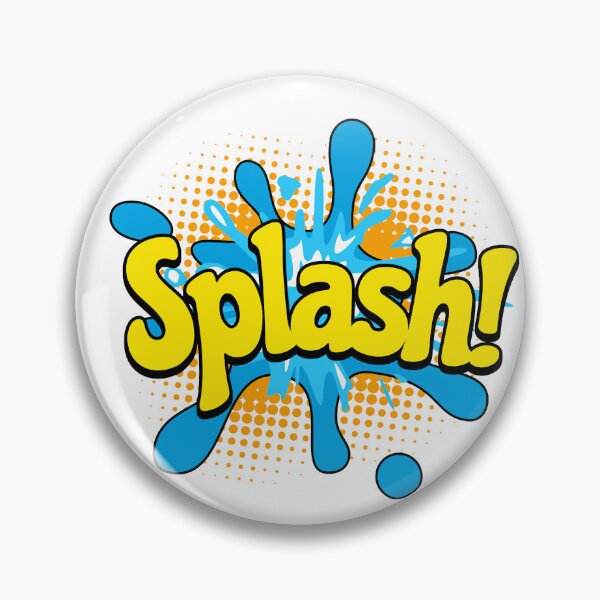 Item preview, Bold comic design with the word "SPLASH!" and dynamic color explosion in pop art style. designed and sold by New Vision by ToMz.