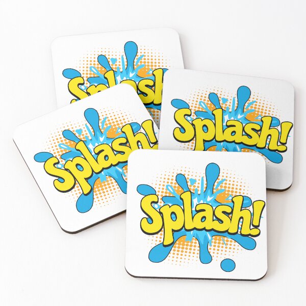 Item preview, Bold comic design with the word "SPLASH!" and dynamic color explosion in pop art style. designed and sold by New Vision by ToMz.