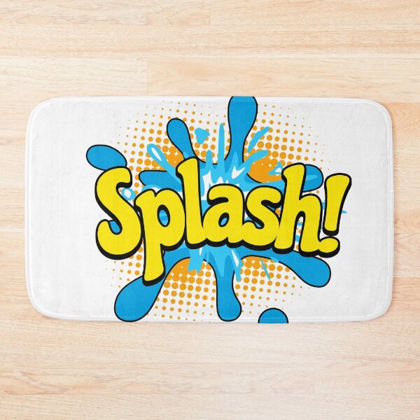 Item preview, Bold comic design with the word "SPLASH!" and dynamic color explosion in pop art style. designed and sold by New Vision by ToMz.