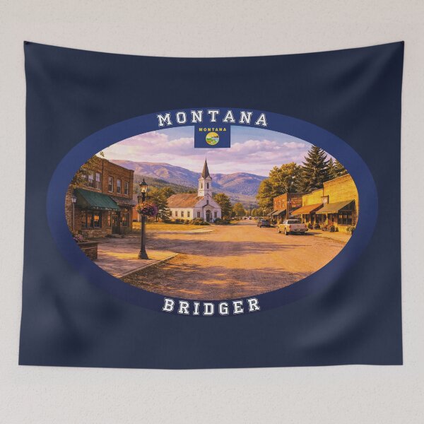 Item preview, Bridger Montana Travel designed and sold by Thistle-TShop.