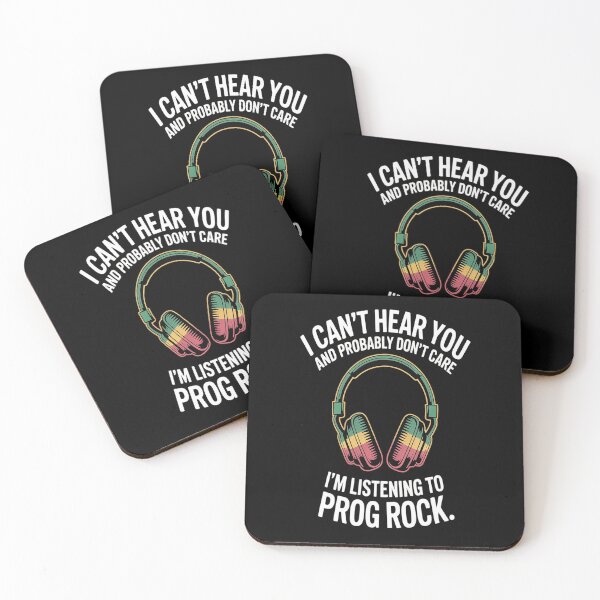 Item preview, I Can't Hear You and Probably Don't Care. Prog Rock Fan designed and sold by Lucaseinar.