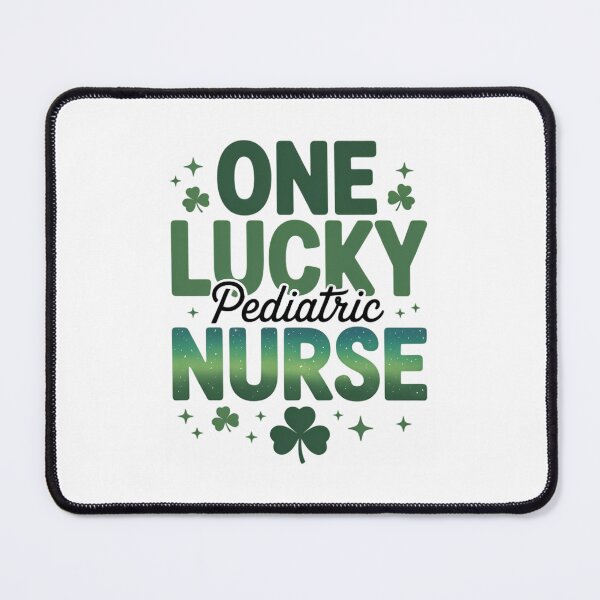 Item preview, Saint Patrick's Day Pediatric Nurse One Lucky Nurse designed and sold by FaithAbbott.