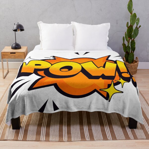 Item preview, Explosive comic design with the word "POW!" in bold colors and classic pop art style. designed and sold by New Vision by ToMz.