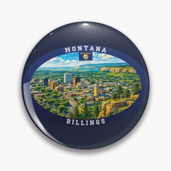 Item preview, Billings Montana Travel designed and sold by Thistle-TShop.