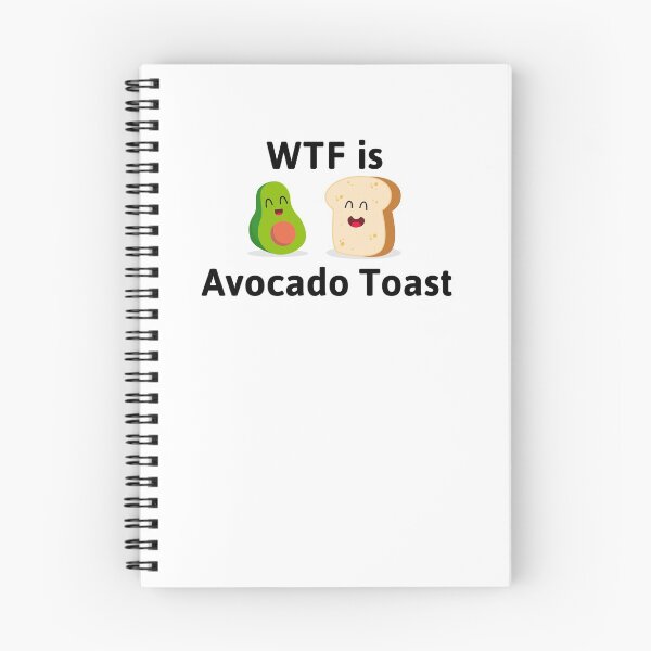 Item preview, WTF is Avocado Toast V2 designed and sold by TeeTimeGuys.