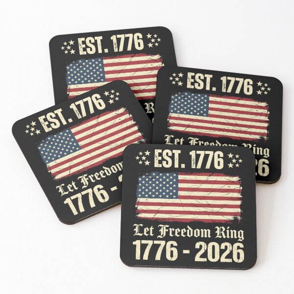 Item preview, Let Freedom Ring 1776-2026 - USA 250th Anniversary Flag Art designed and sold by Imaginationbeyond.