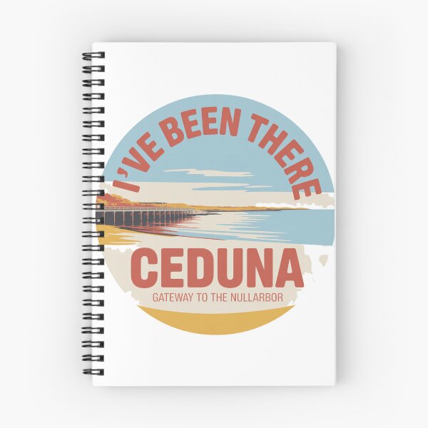 Item preview, Bienvenido a Ceduna: Puerta de entrada a Nullarbor, pegatina de viaje vintage designed and sold by Random Designs.