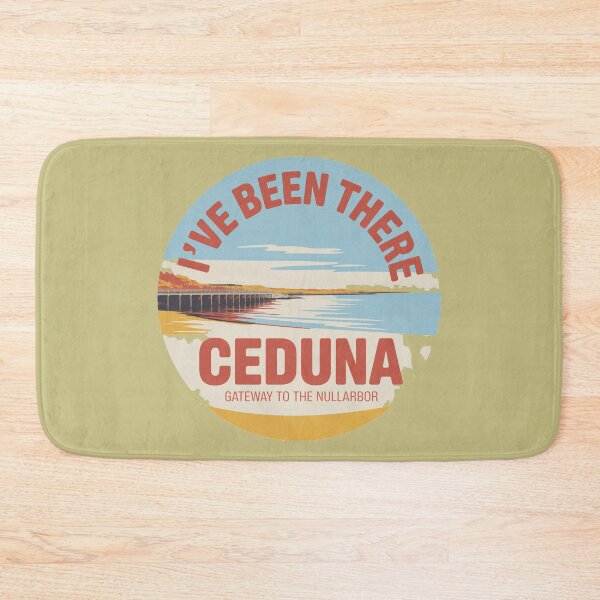 Item preview, Welcome to Ceduna — Gateway to the Nullarbor Vintage Travel Sticker designed and sold by Random Designs.