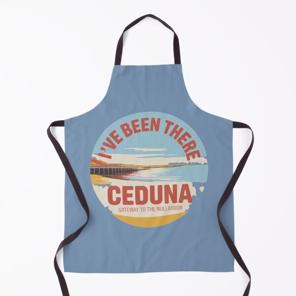 Item preview, Welcome to Ceduna — Gateway to the Nullarbor Vintage Travel Sticker designed and sold by Random Designs.