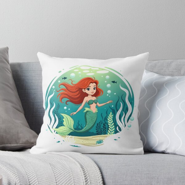 Artikelvorschau, Niedliche Meerjungfrauen-Illustration unter Wasser entworfen und verkauft von StormVape.