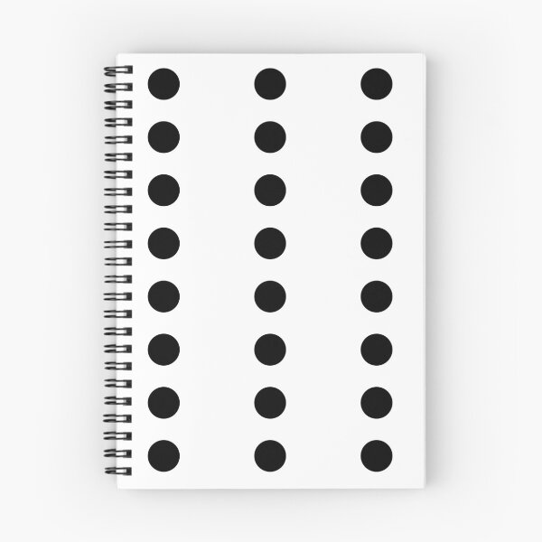 Item preview, Black Polka Dots on White  designed and sold by POLKAIWERX.