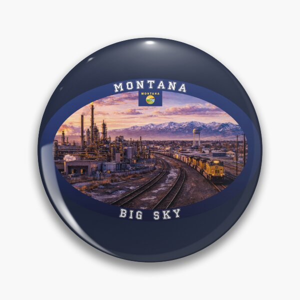 Item preview, Big Sky Montana Travel designed and sold by Thistle-TShop.