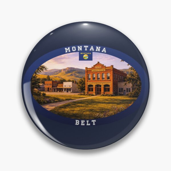 Artikelvorschau, Belt Montana Reisen entworfen und verkauft von Thistle-TShop.