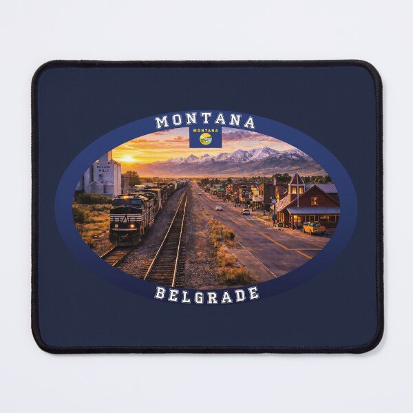 Item preview, Belgrade Montana Travel designed and sold by Thistle-TShop.